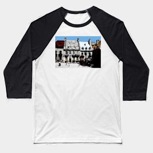 Walking Quebec City Baseball T-Shirt